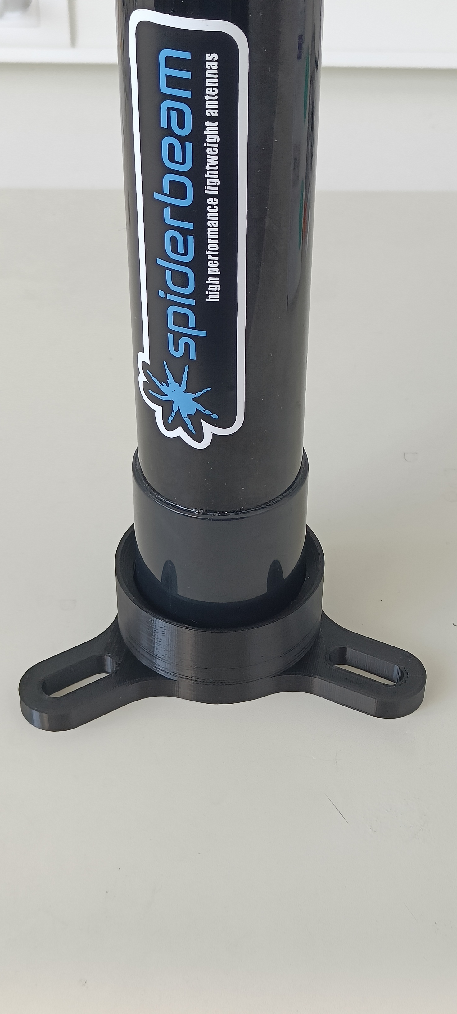 Spiderbeam ground fixing point.