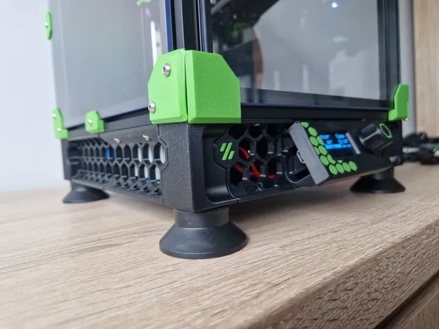 Minimalistic bigger foot adapter for Voron V0.2 (0 V0 0.2)