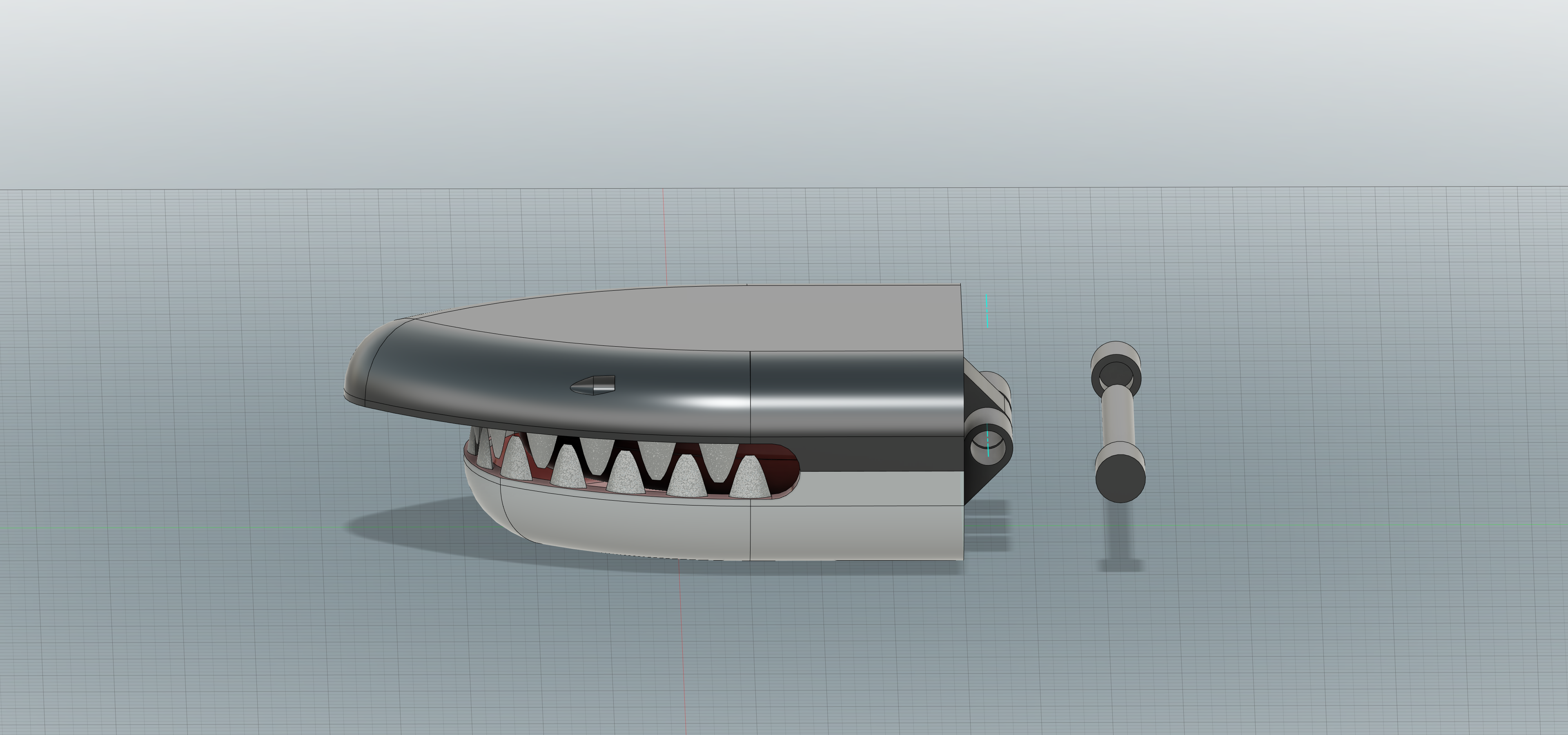 Shark bite sand mold by Codacmoment | Download free STL model ...