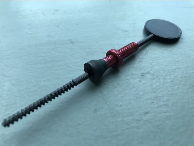 Bicycle tubeless sealant dipstick