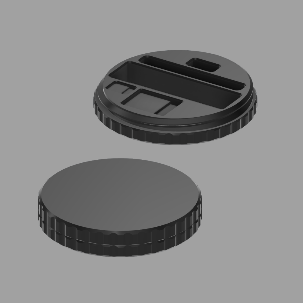 DJI Mini Storage Spare Parts & SD Cards by Alex Download free STL