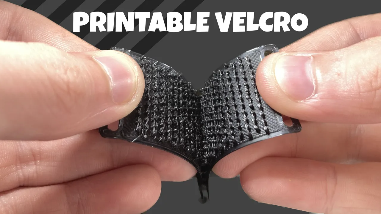 Printable Velcro von MM Printing, Kostenloses STL-Modell herunterladen