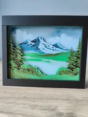 STL file Bob Ross painting 🖼️・3D print model to download・Cults