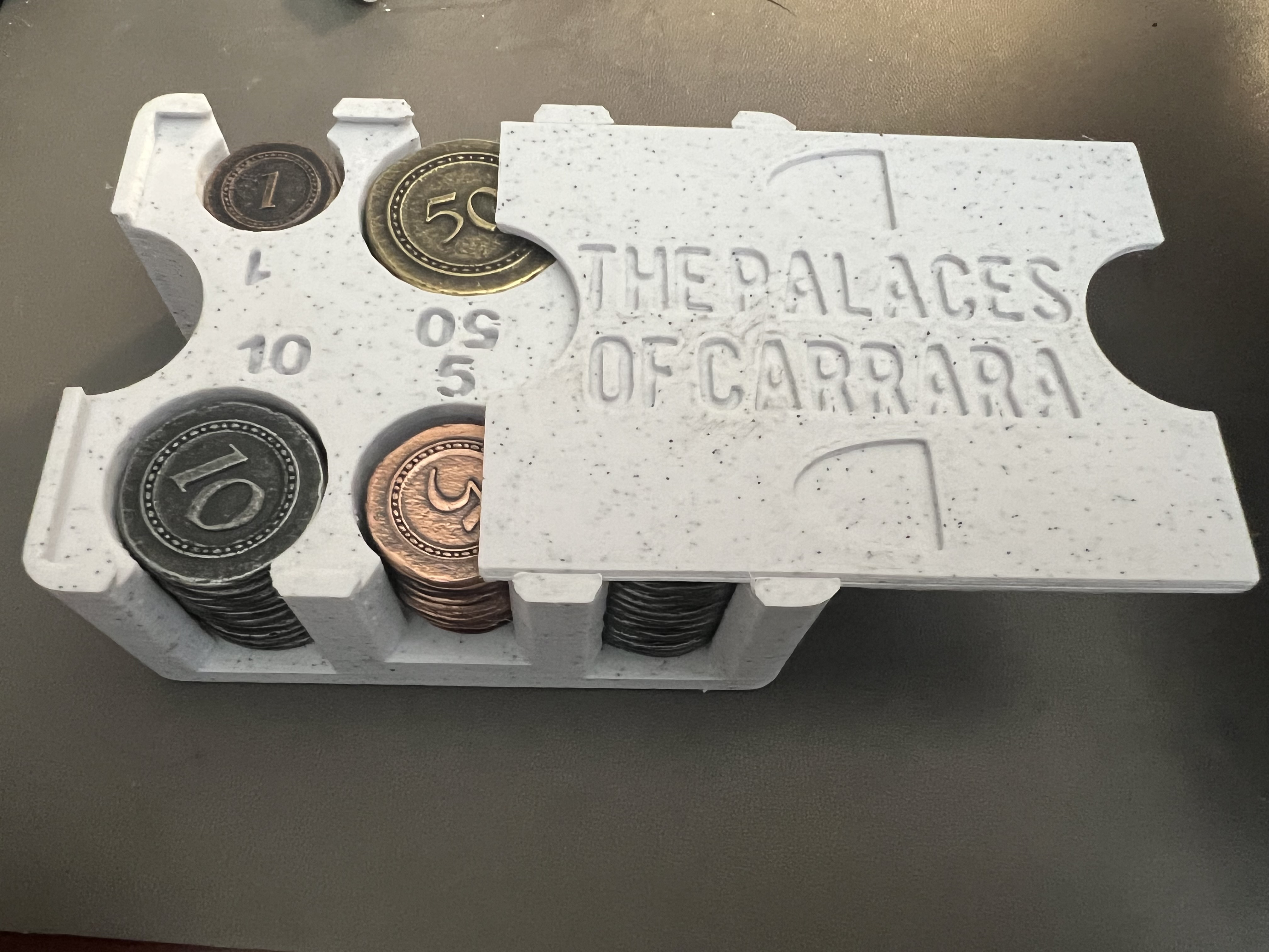 Palaces of Carrara (Second Edition) - Metal Coin Holder
