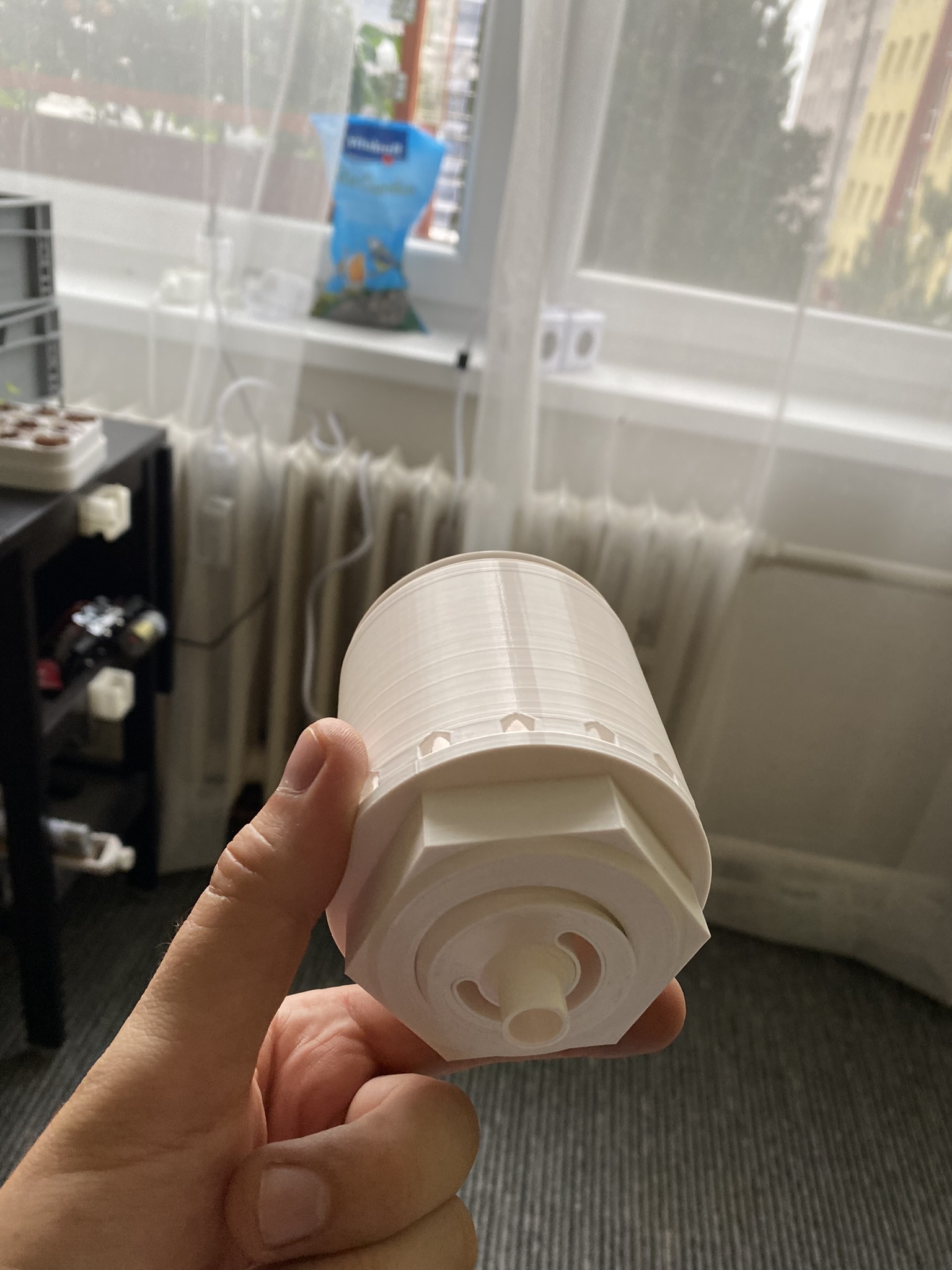 Miniatura 3 do modelo 3D Flood&Drain hydroponic adapter