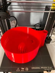 Automatic vegetable and fruit washer- no supports and no assembly required.  Small and large sizes by GiskardReventlov, Download free STL model