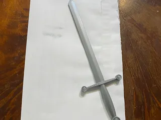 Broadsword Letter Opener by CrimsonDawn | Download free STL model ...