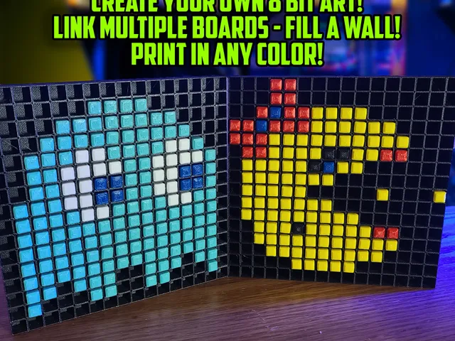8 Bit Mural Maker - Pixel Art for everyone!
