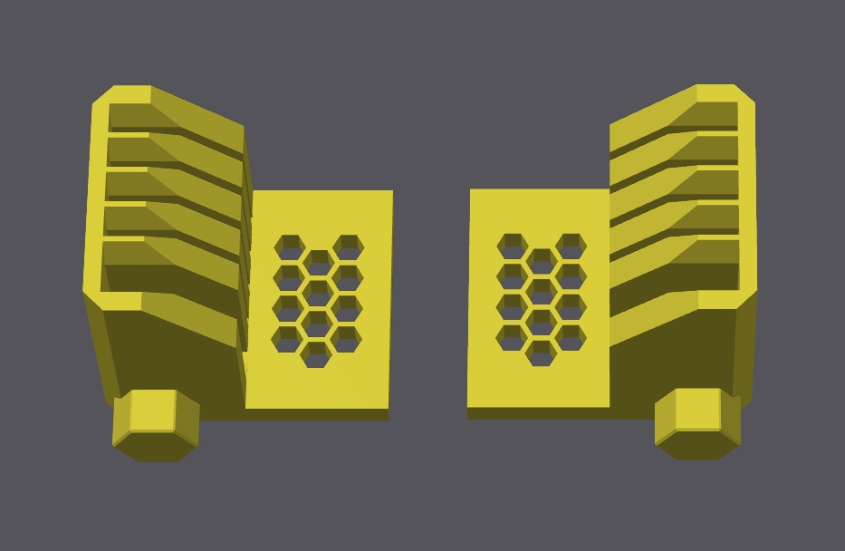 Bambu X1C/P1P Plates (4) & Sheets Holder for HSW