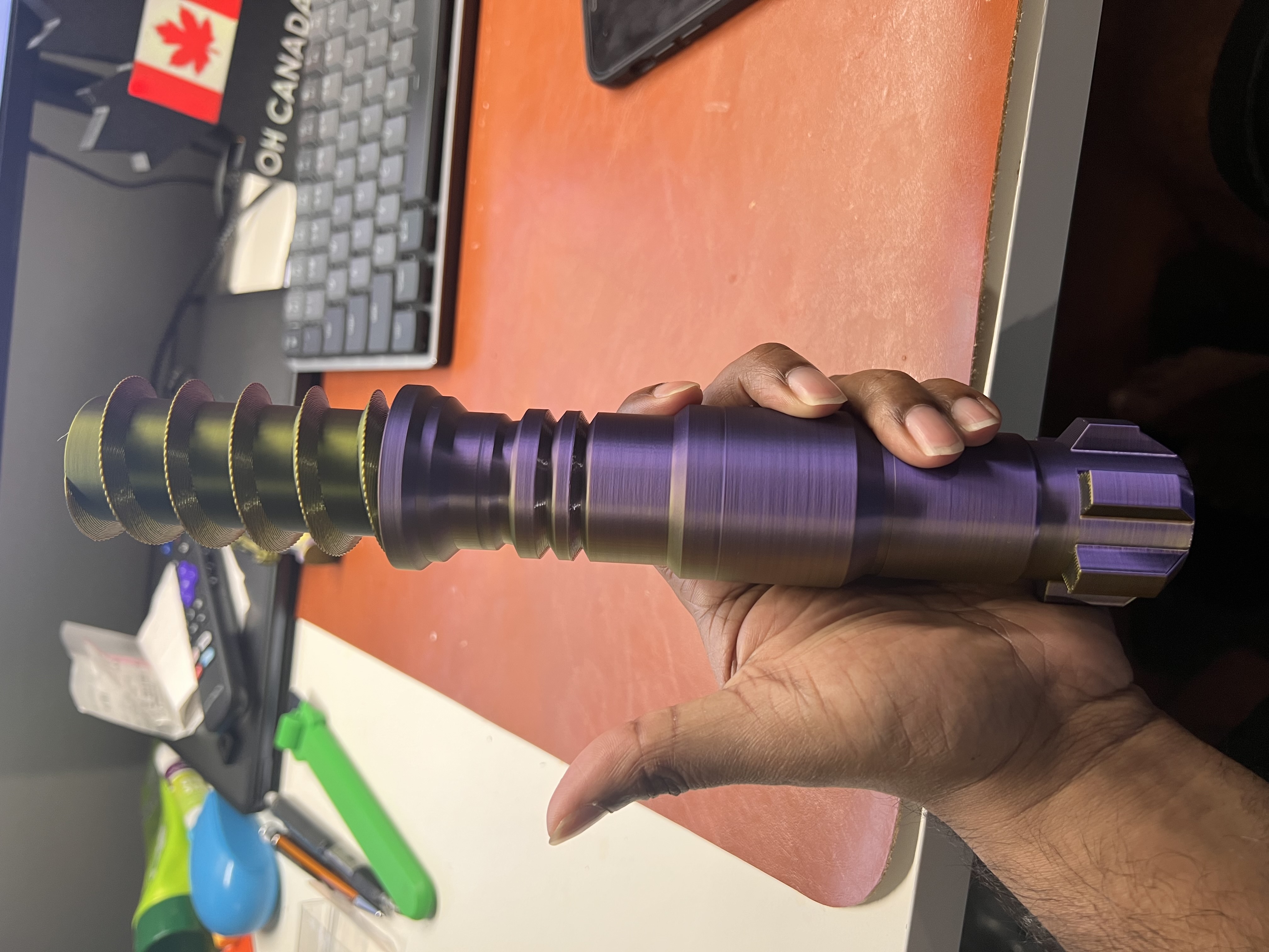 Luke Skywalker Pool Noodle Handle (Simple) by TheLightSpeed