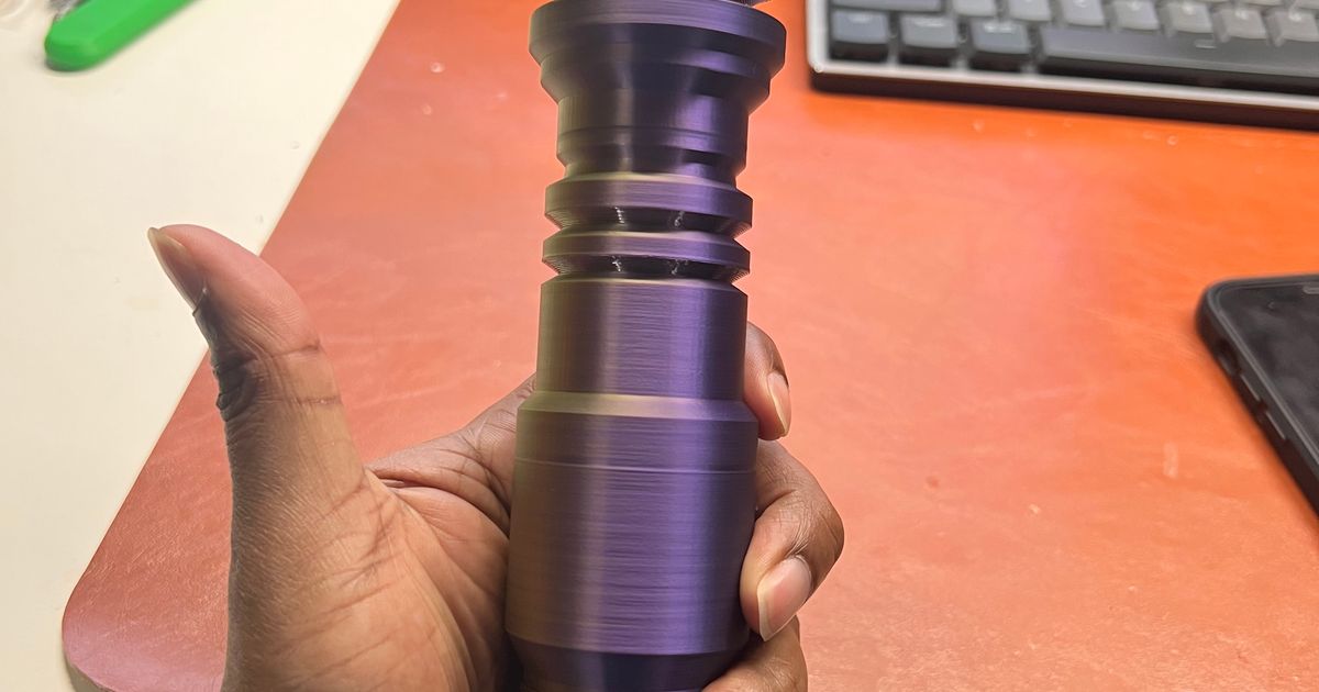 Luke Skywalker Pool Noodle Handle (Simple) by TheLightSpeed