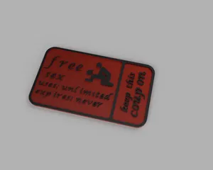 Free kisses coupon by Šimino Download free STL model Printables com Free kisses coupon by Šimino Download free STL model Printables com