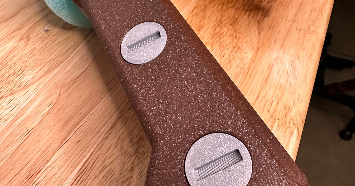 Knife Handle Pool noodle Sword Handle by TheLightSpeed! Download free