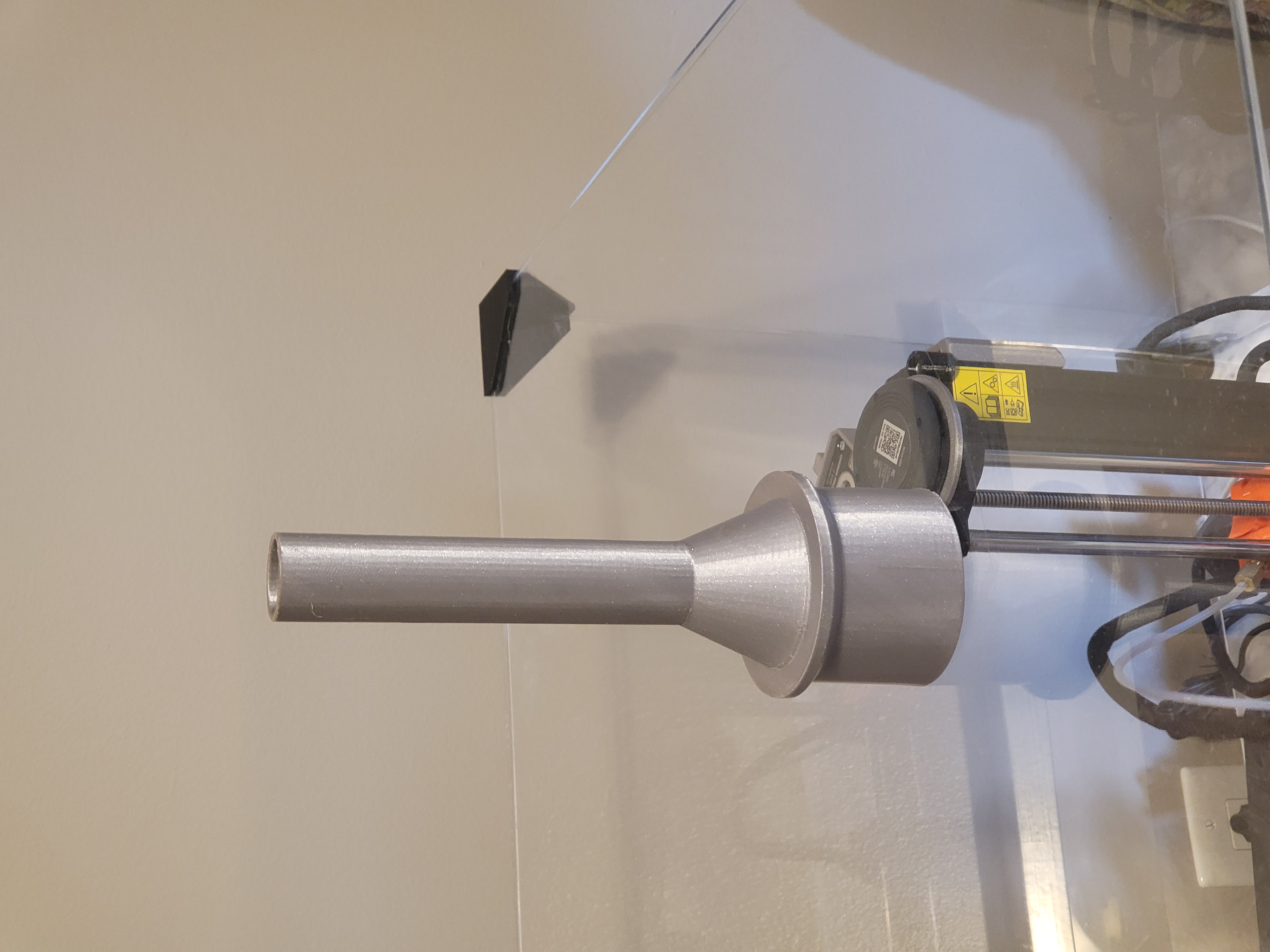 Vacuum Nozzle Adapter 57mm ID to 25.4mm(1in) OD
