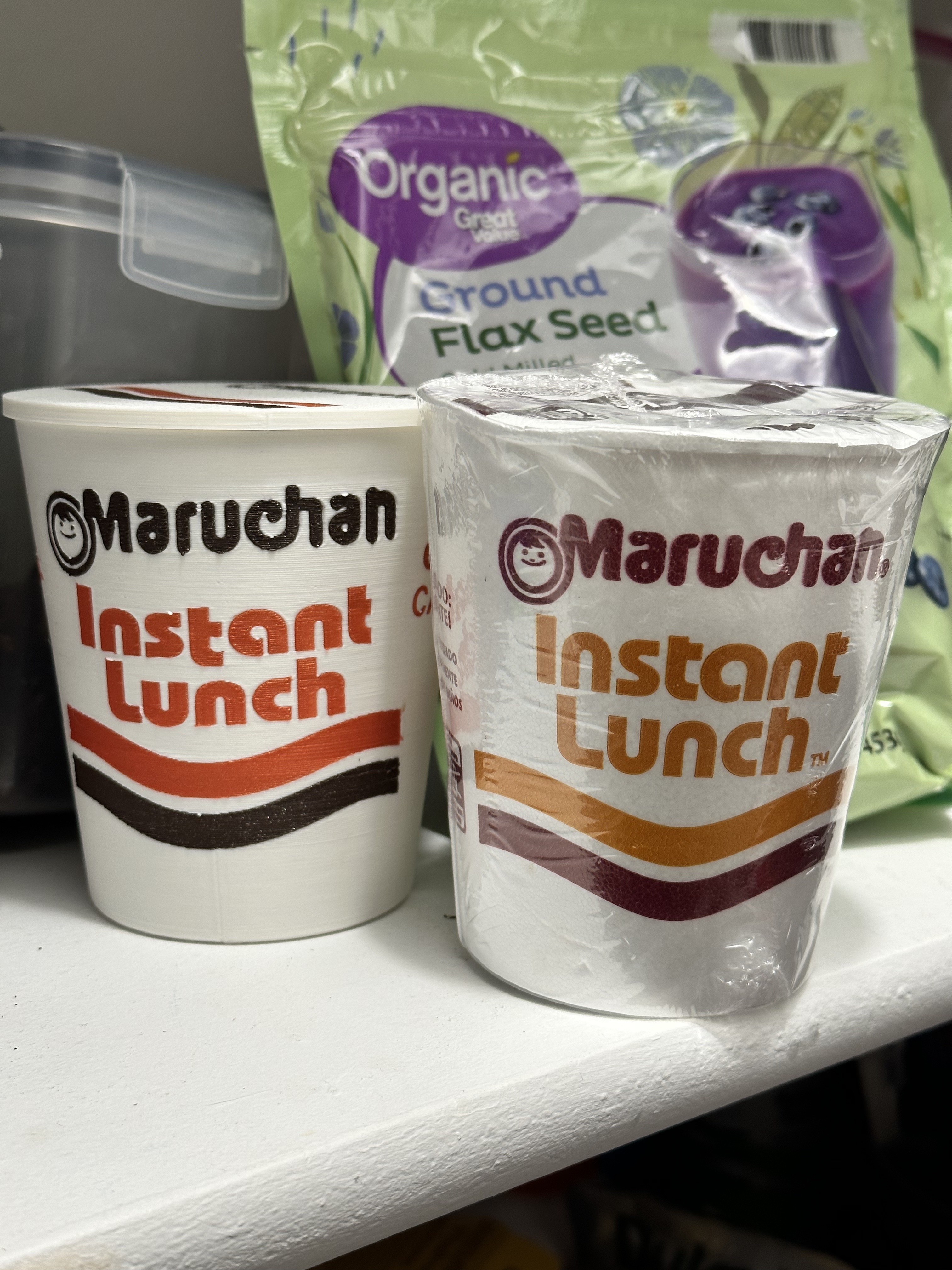 Maruchan Luch Noodles - Ramen Cup-o-noodles instant lunch stash container