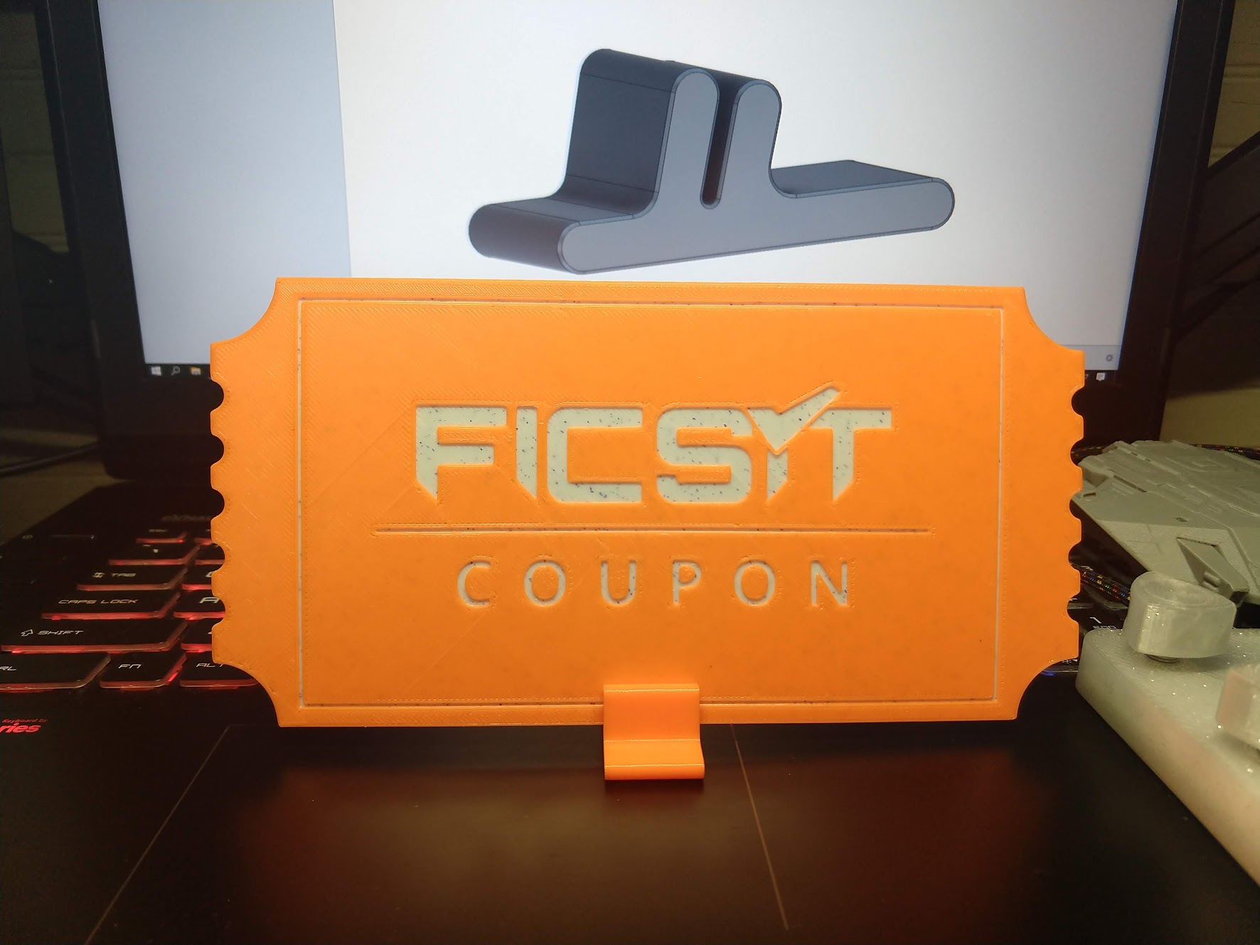 Satisfactory - Ficsit Coupon by donutcat | Download free STL model 
