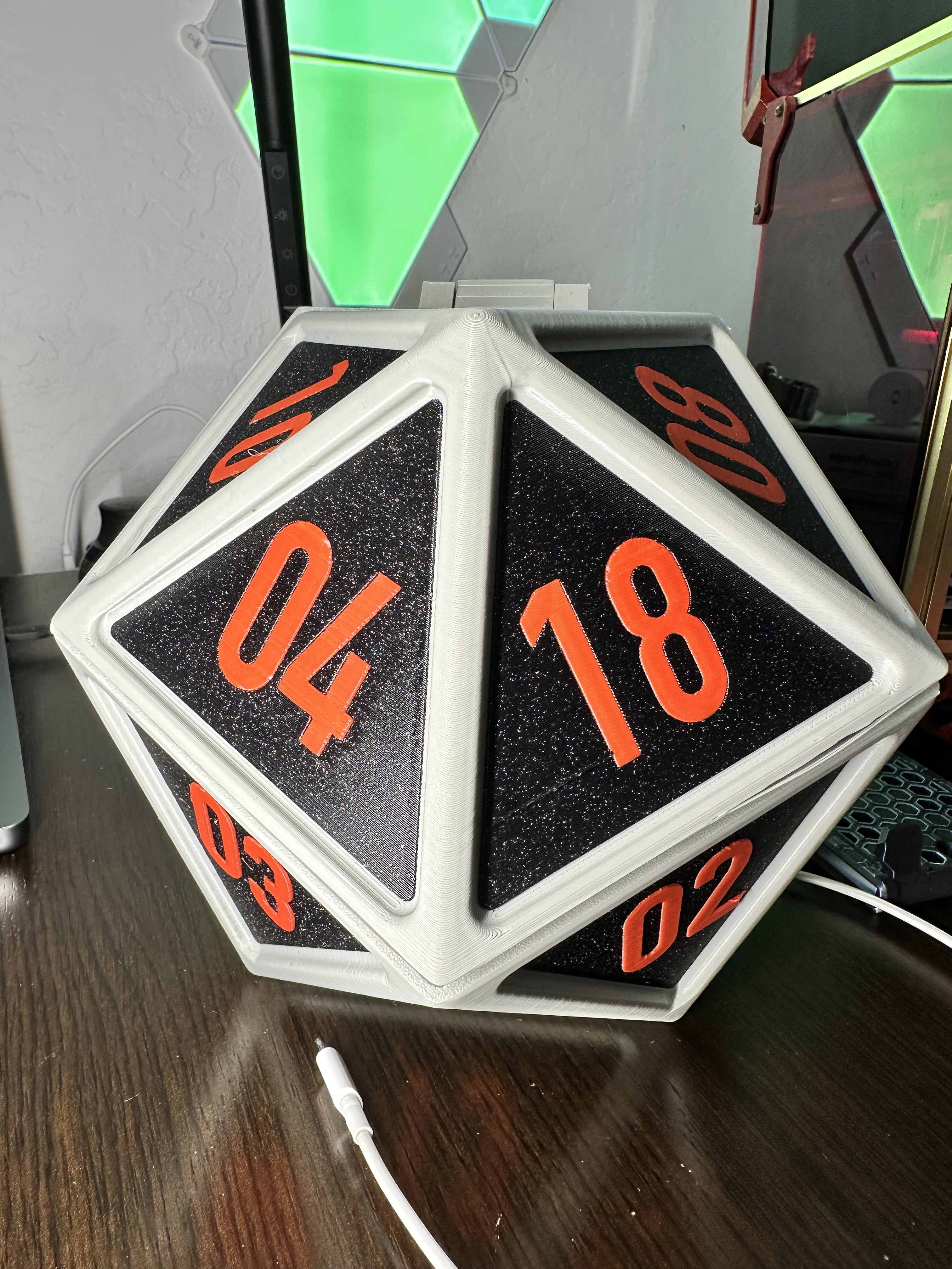 D20 DND D&D DICE POPCORN BUCKET
