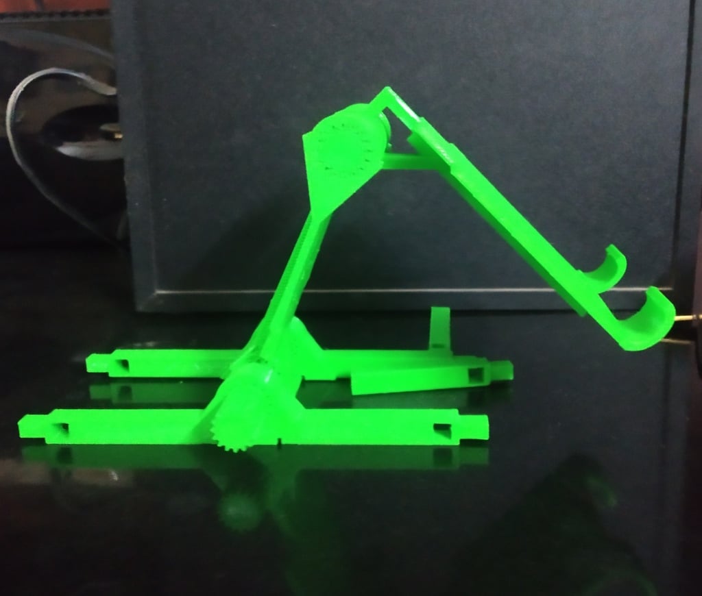 phone stand adjustable by C | Download free STL model | Printables.com