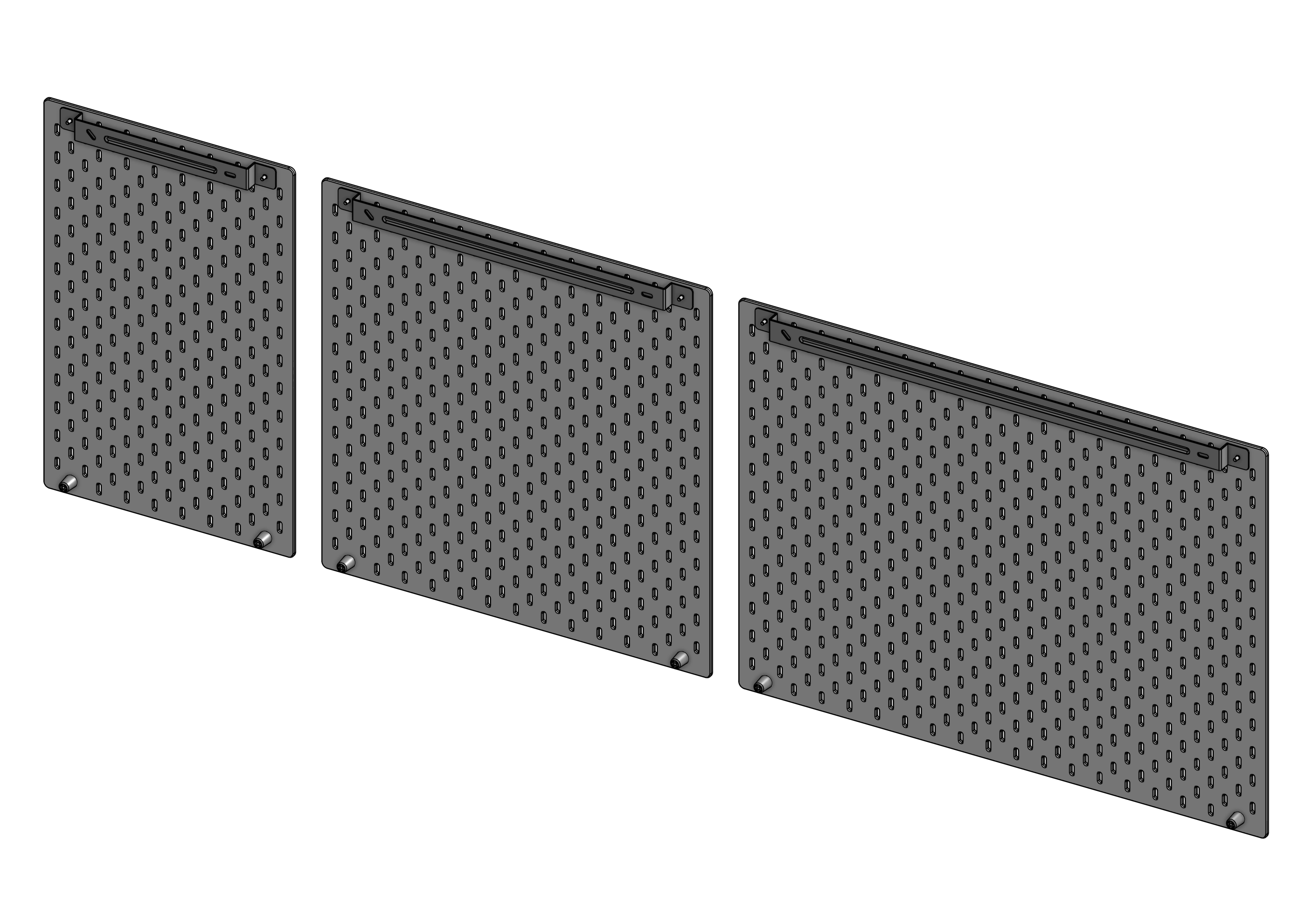 Ikea Skadis Detailed Model Full Assembly (Design Resources) by 6d6178