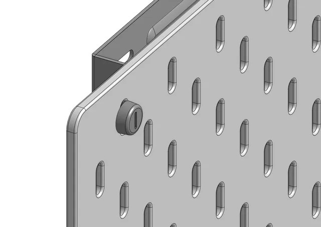 Ikea Skadis Detailed Model Full Assembly (Design Resources)