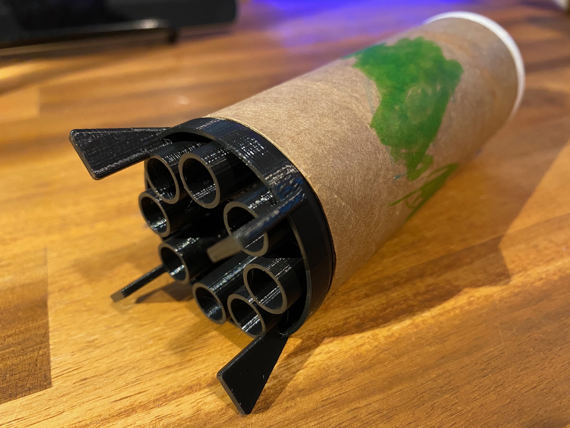 Loo Launchers, the TP Toy Rockets. by SenWerks | Download free STL ...