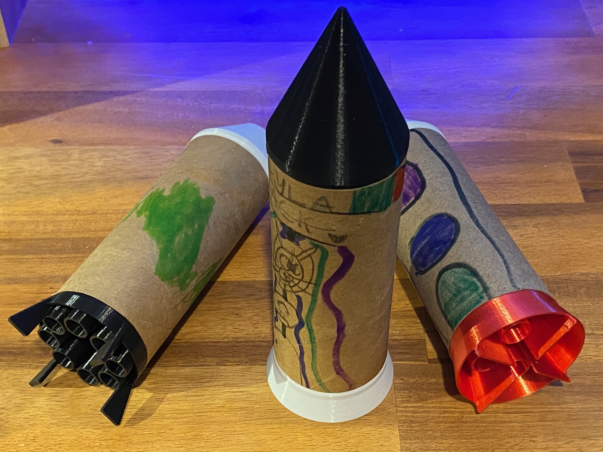 Loo Launchers, the TP Toy Rockets.