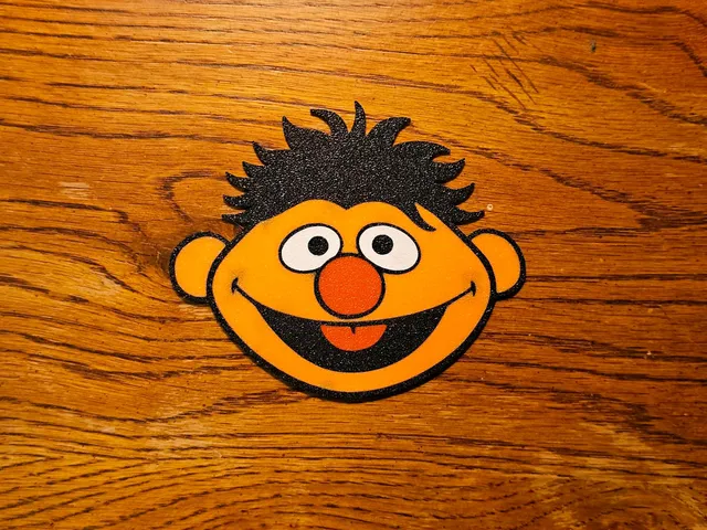 Ernie face, Multi Material, Sesame Street