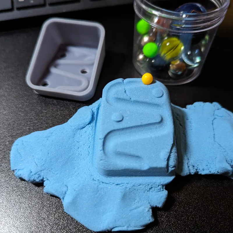 Free STL file Kinetic Sand Molds 👨‍🎨・3D print design to download・Cults