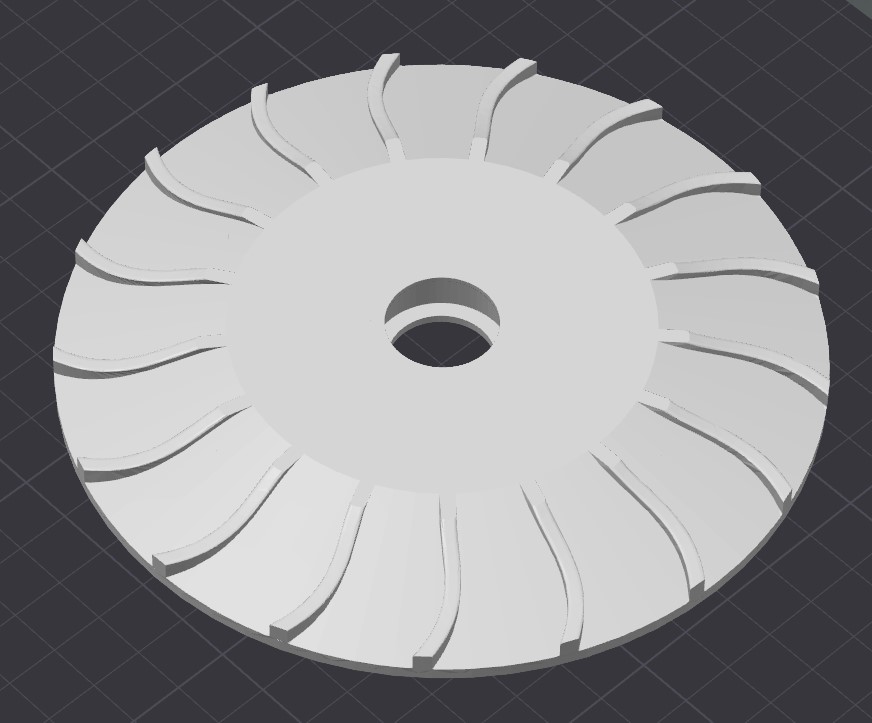 Anycubic Wash & Cure Plus Replacement Impeller due to rust