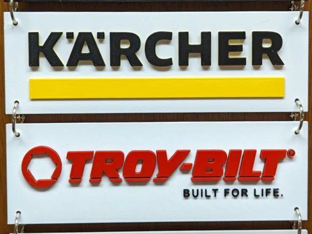 Tool Logos #11  (Maglite, Kärcher, Troy-Bilt, Ridgid Flames)