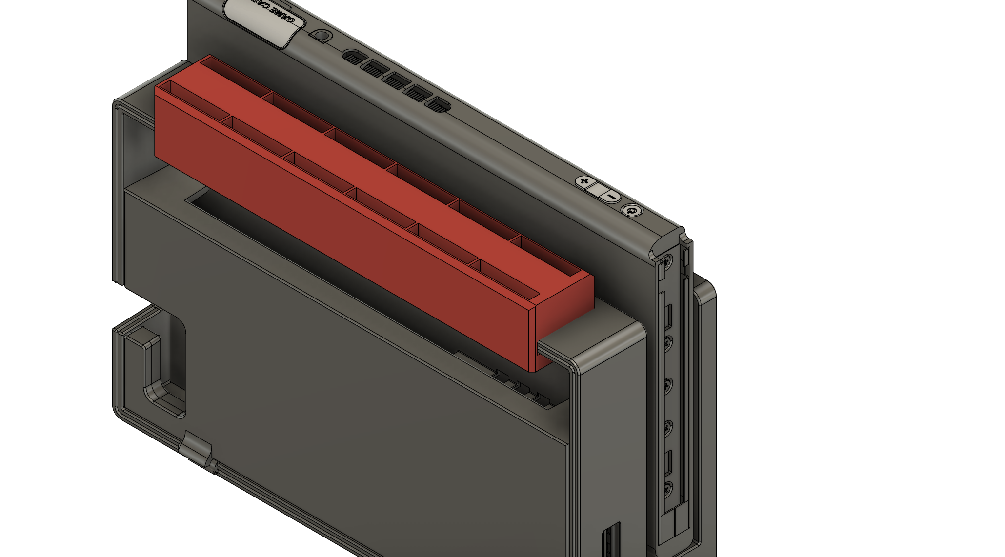 Nintendo Switch Game holder for dock