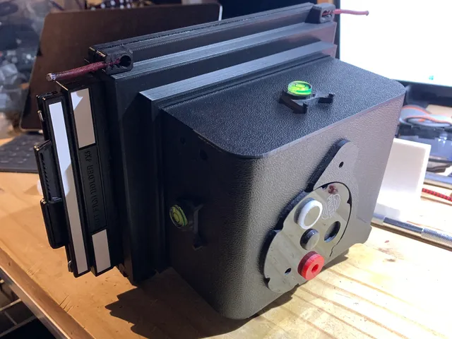 Pinsta 4x5 film holder back