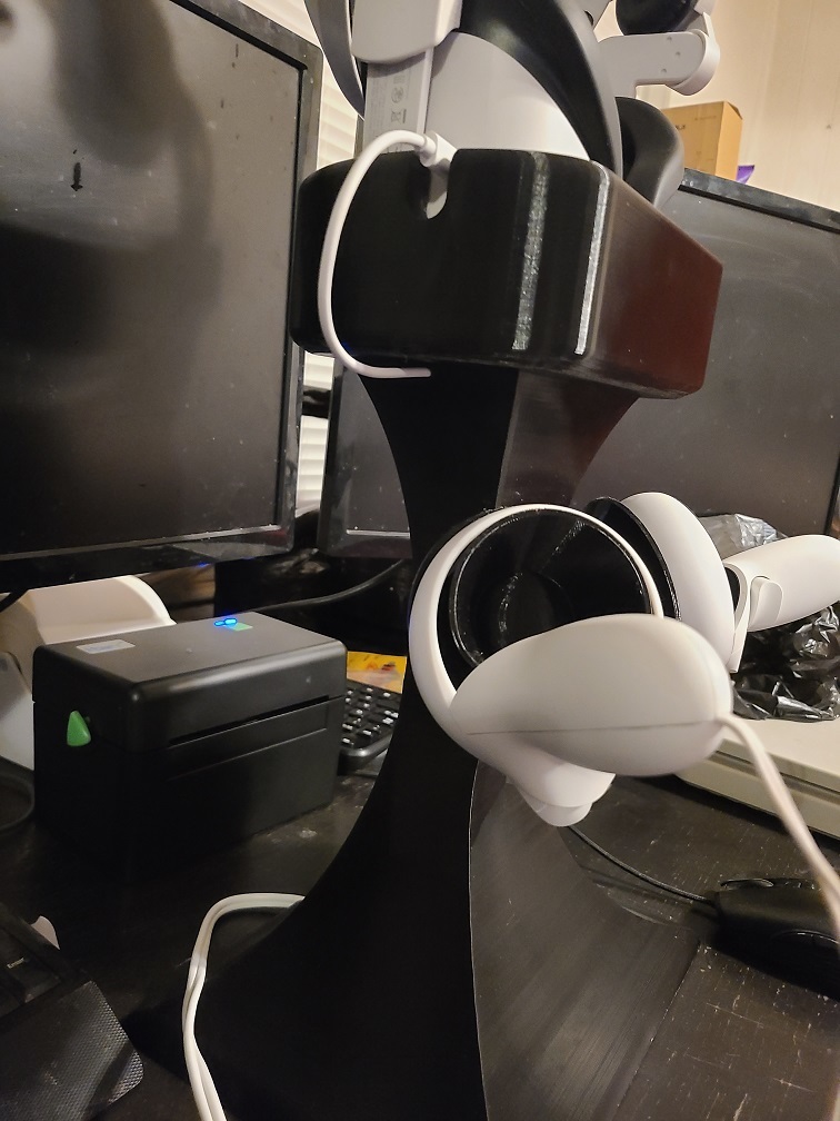 Miniatura 4 do modelo 3D Oculus Quest 2 Charging Stand