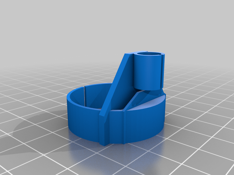 Toilet Fill Tube Clip by Xypher2000 Download free STL model