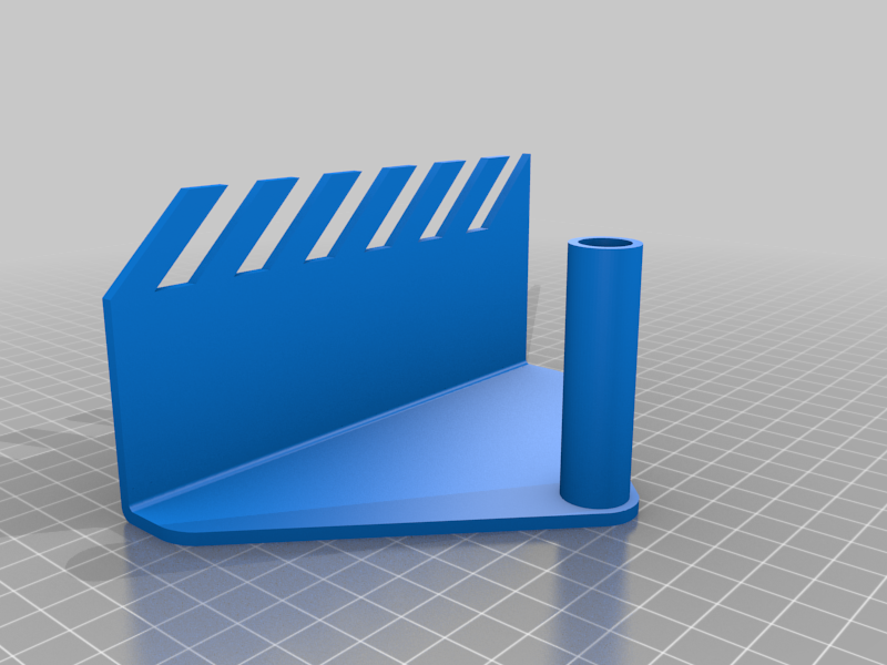 Shipping Label Printer Roll Stand by Xypher2000 Download free STL