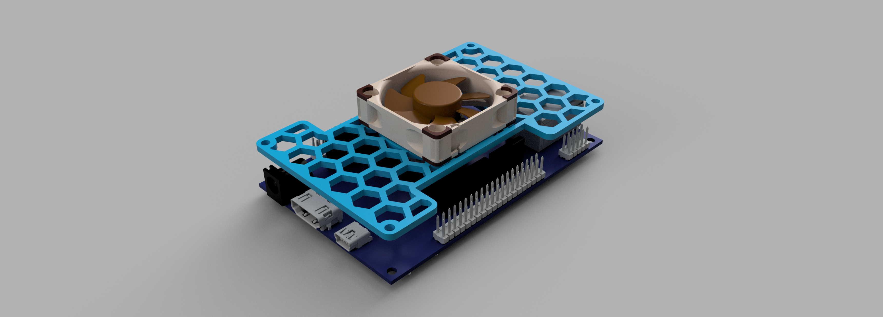 MiSTer FPGA Fan Plate