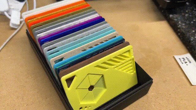 Box for Filament Swatches
