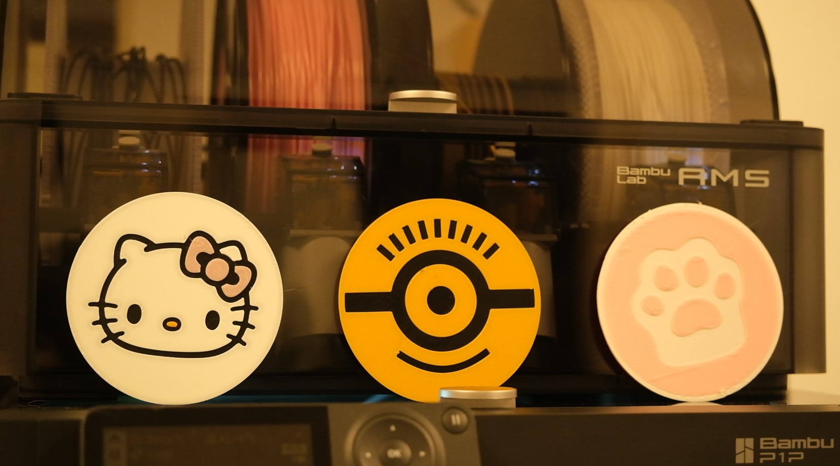Colorful Printed Cute Coasters
