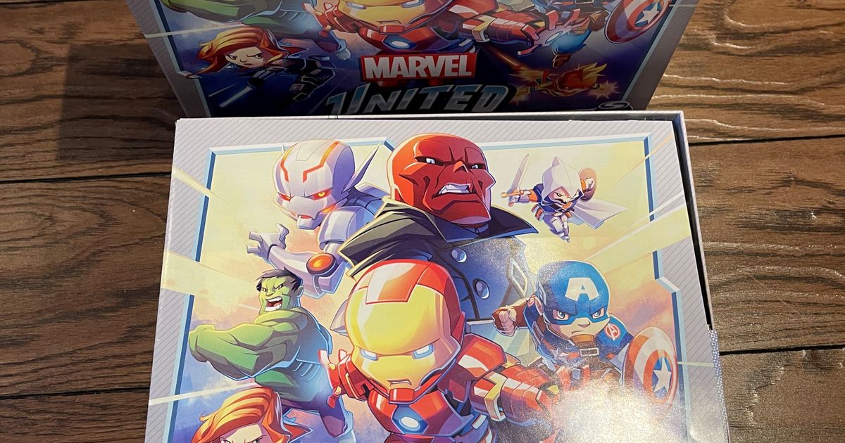 Marvel United Insert by MikeM | Download free STL model | Printables.com