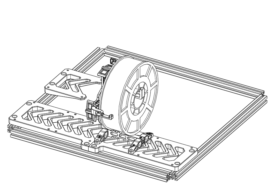 Enraged Rabbit Carrot Patch Rack for Voron 2.4 350 (untested w/ trident ...