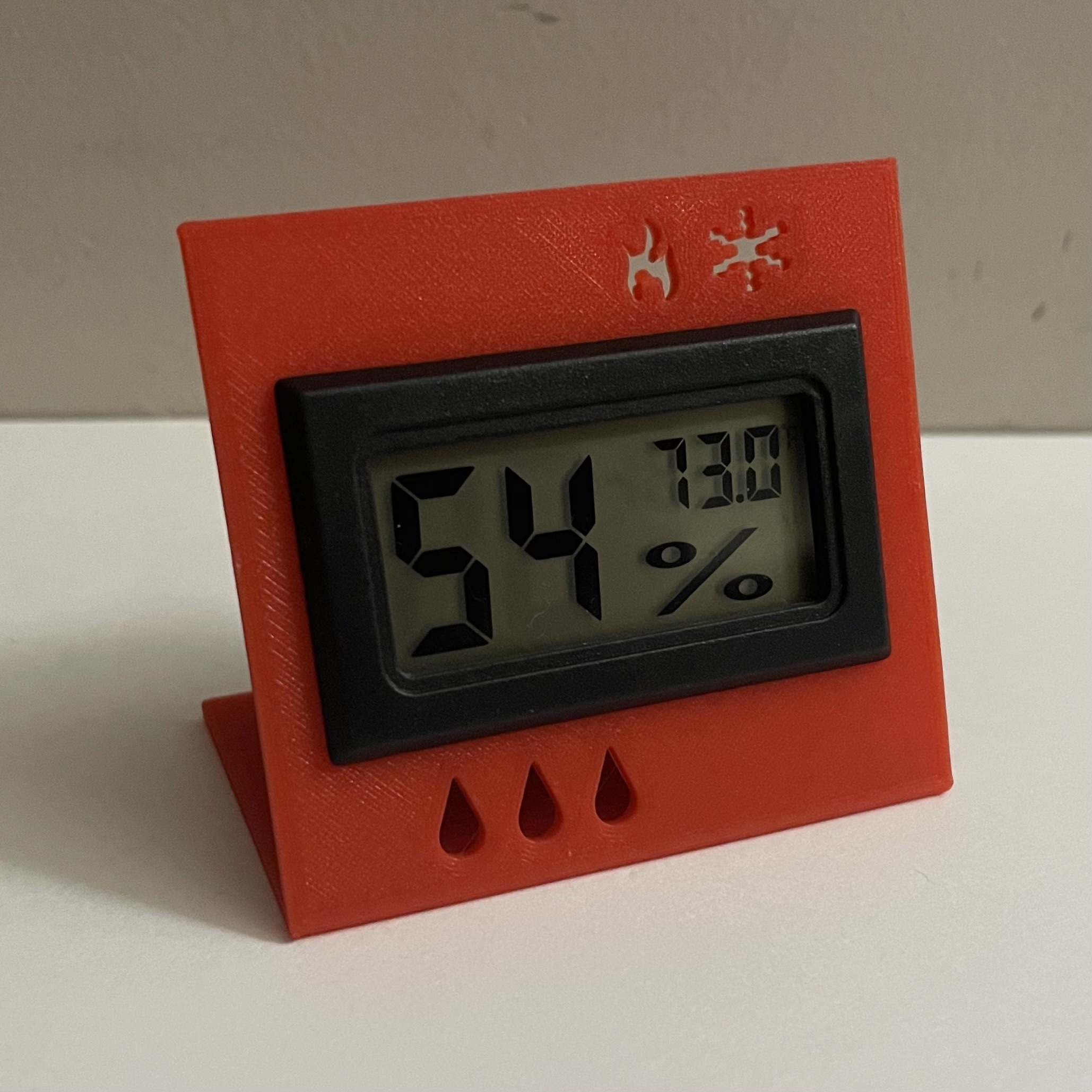 Simple Hygrometer Stand by Crazy4Lookin Download free STL model