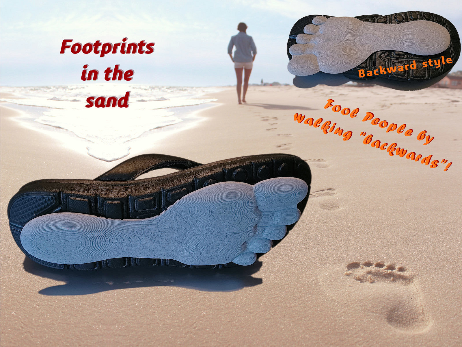 Footprints in the Sand by Wim V | Download free STL model | Printables.com