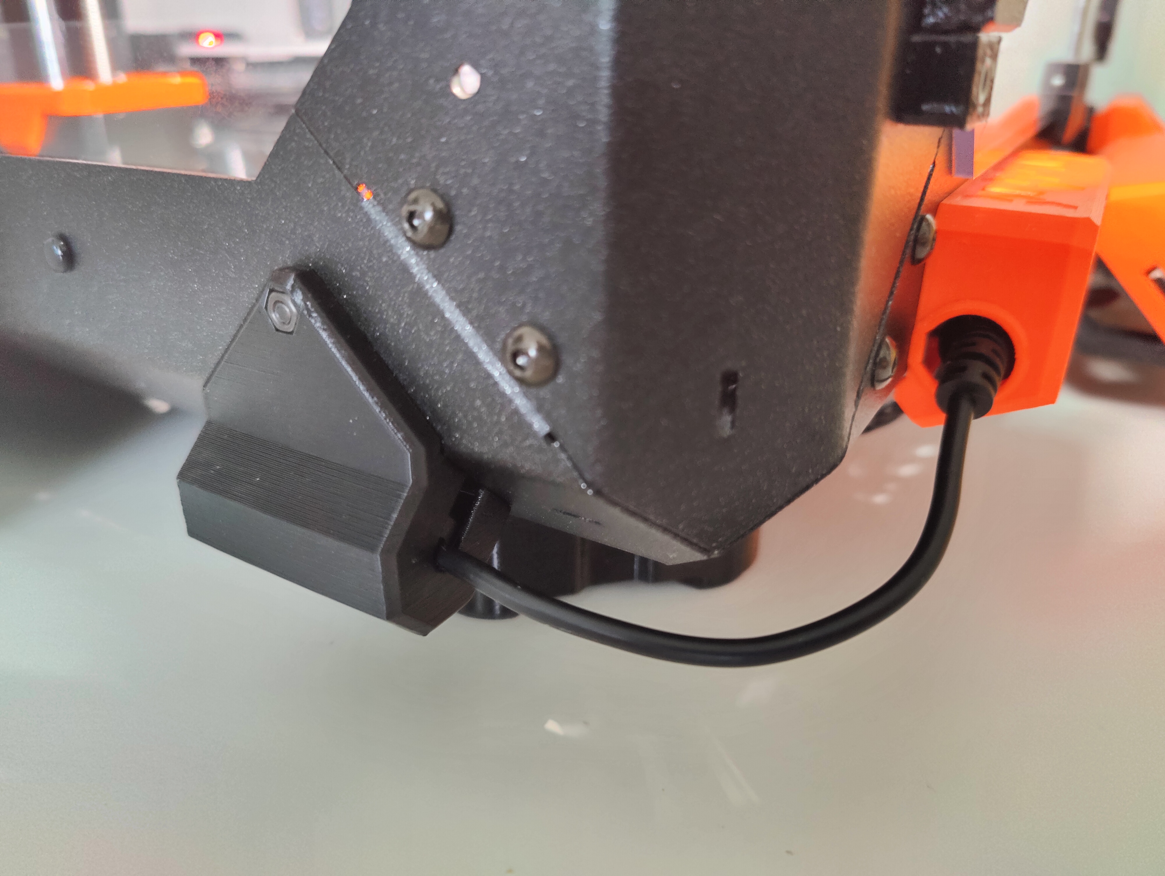 Original Prusa Enclosure (OPE) - Ferrite Core Mount for Basic Board + PSU Add-on