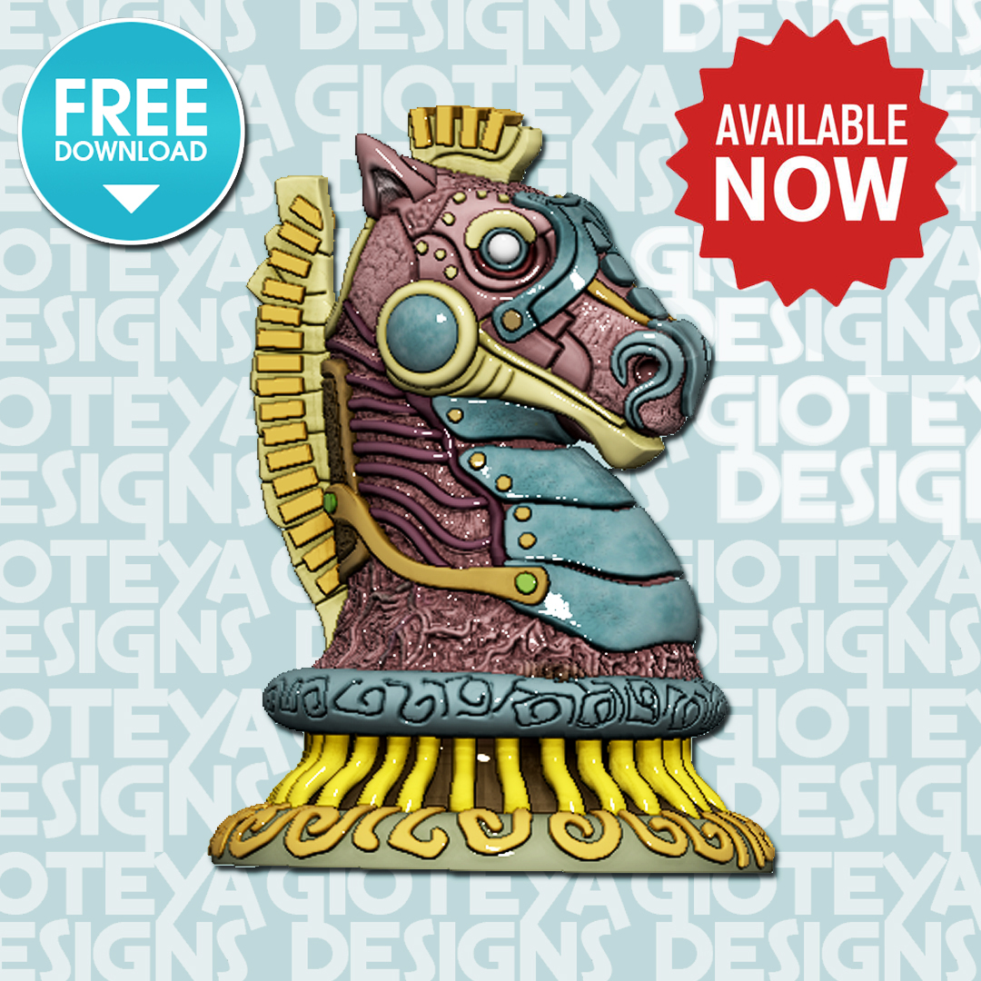 Dark Chess The Knight of Elerion Pen Holder