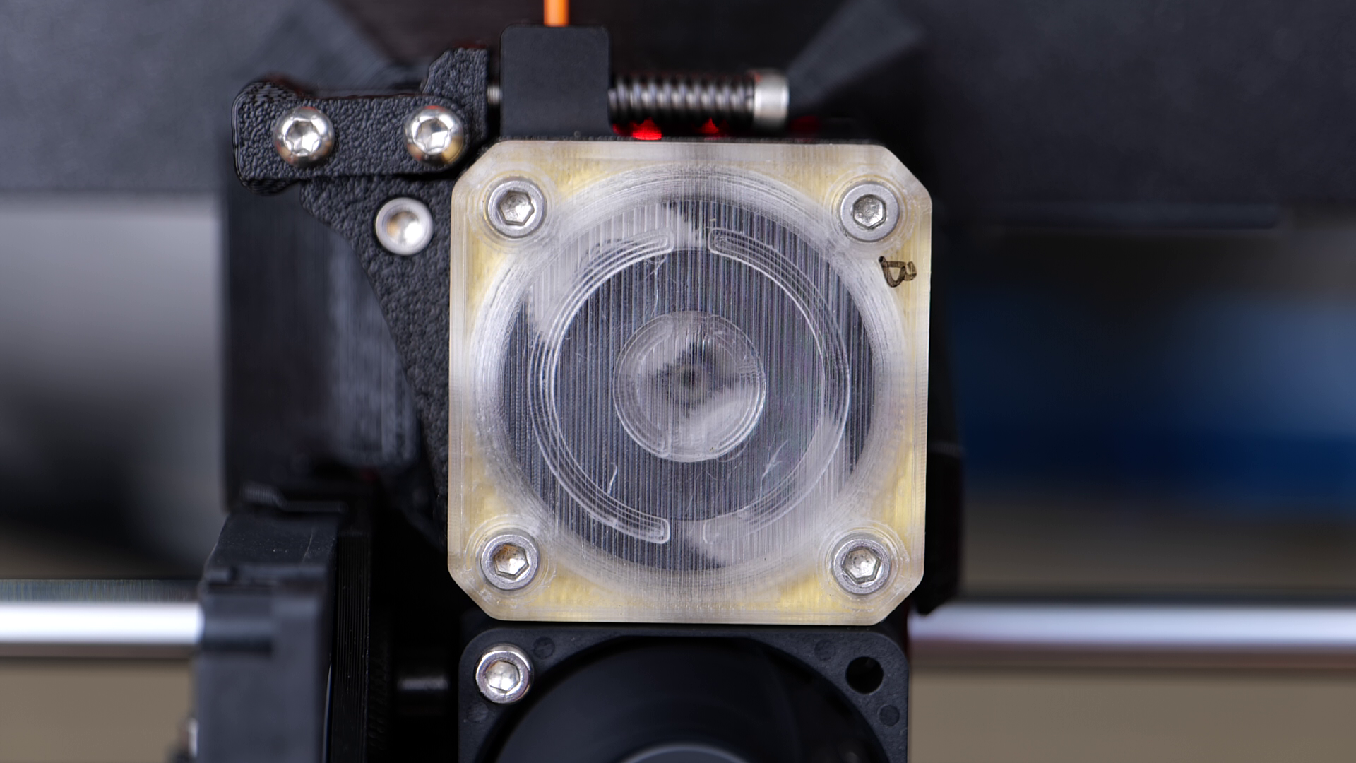 Prusa MK4/Nextruder Clear Gearbox Cover by CNC Kitchen