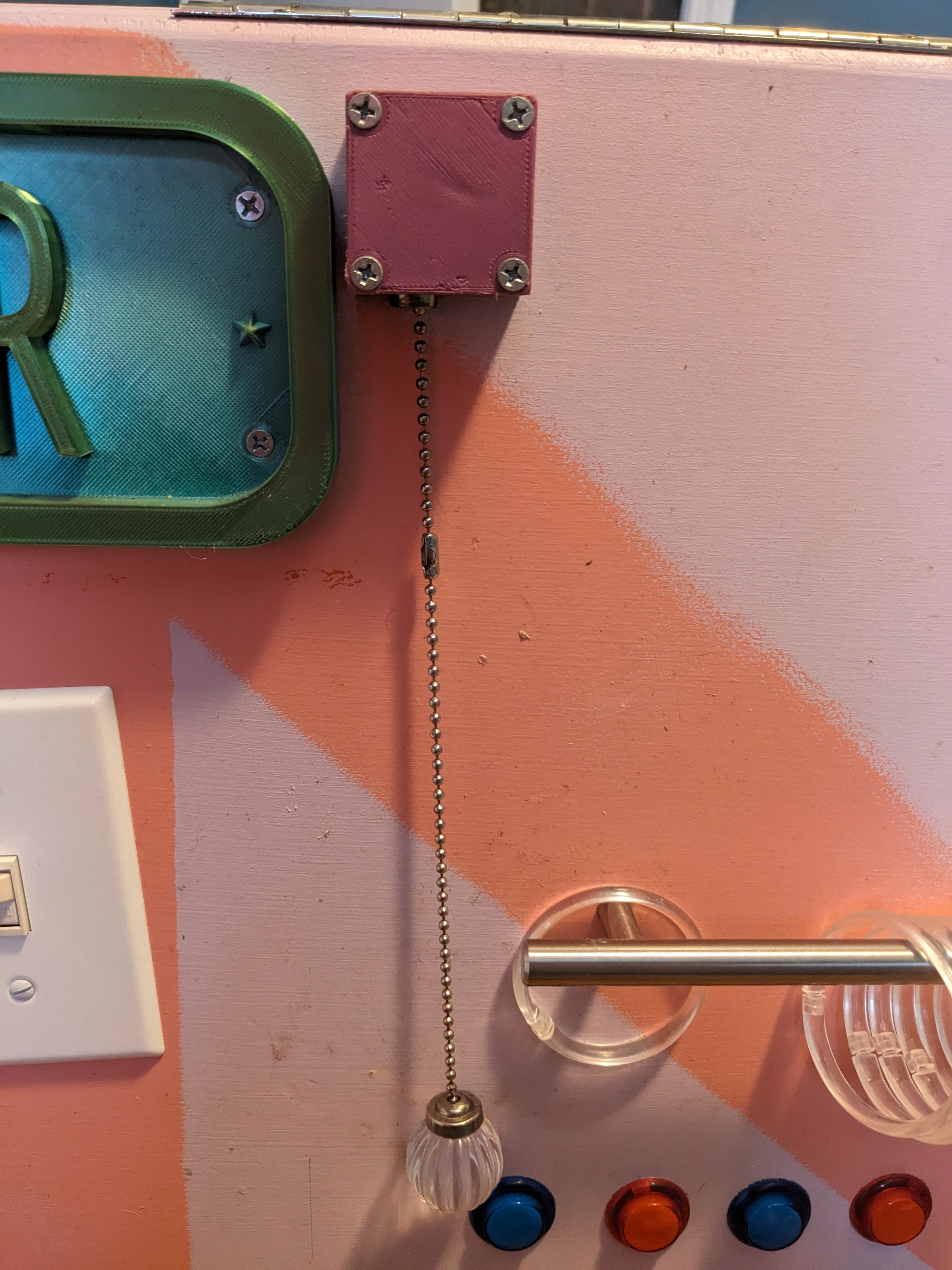 Busy board fan switch case