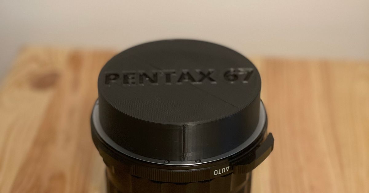 pentax 67 lens cap