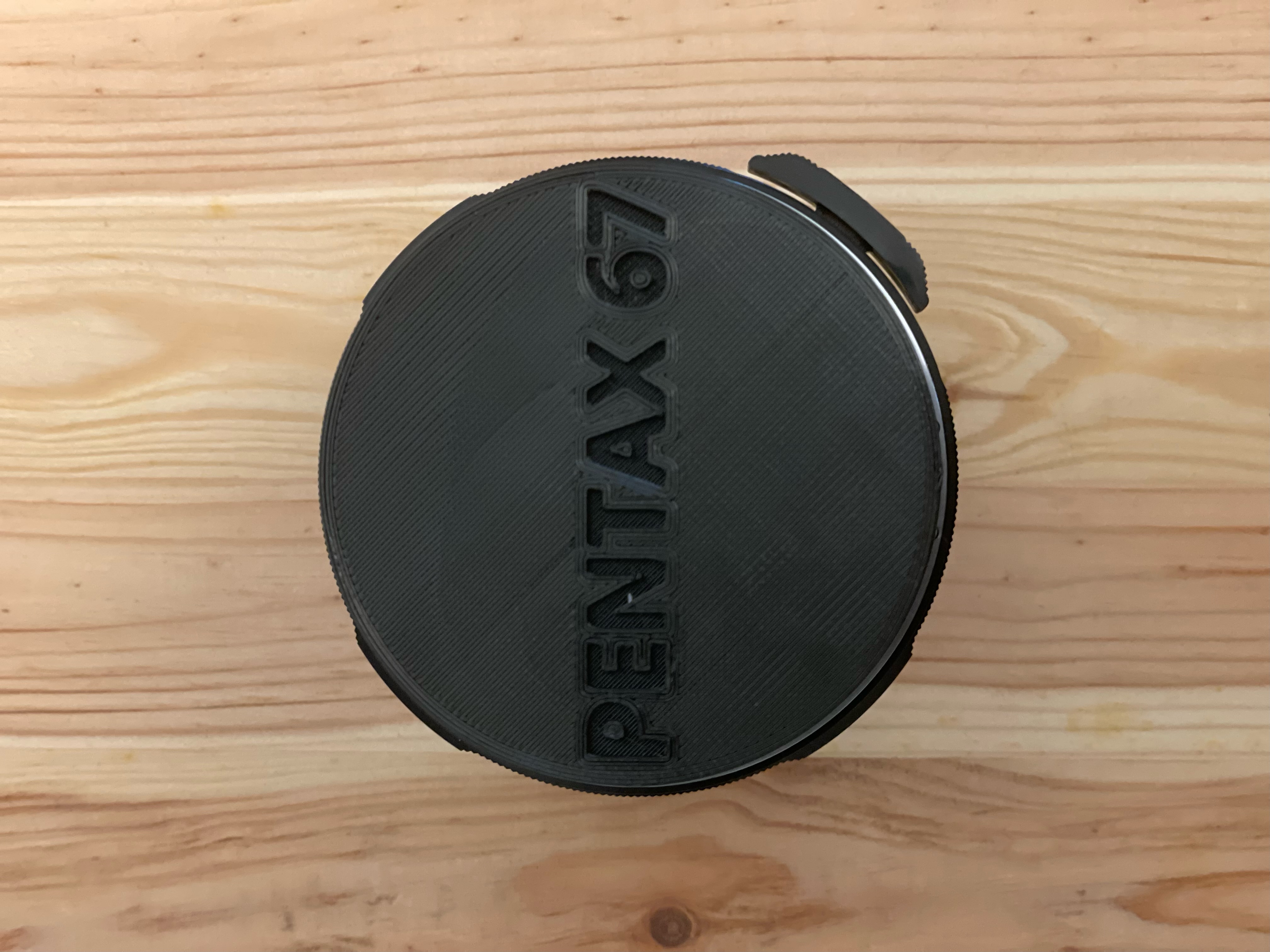 Pentax 67 lens rear cap (6x7, 67II) by Harry148 Download free STL
