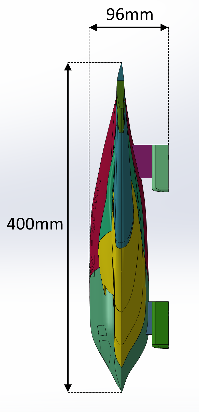 Wall Mount B2 Bomber by Kimkash | Download free STL model | Printables.com