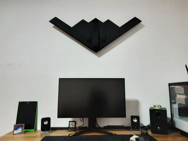 Wall Mount B2 Bomber